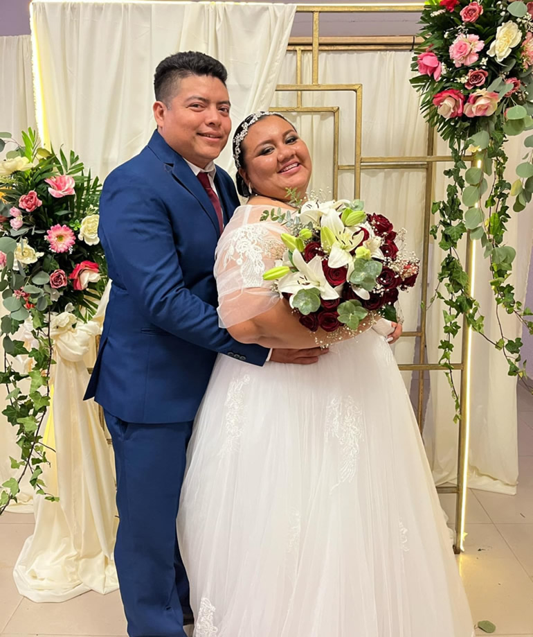 Zury y Pablo contraen nupcias