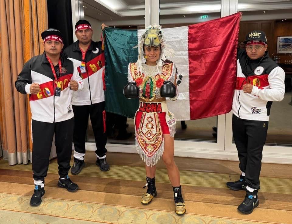 La boxeadora veracruzana EsneidyRodríguez retiene su título mundial en Alemania