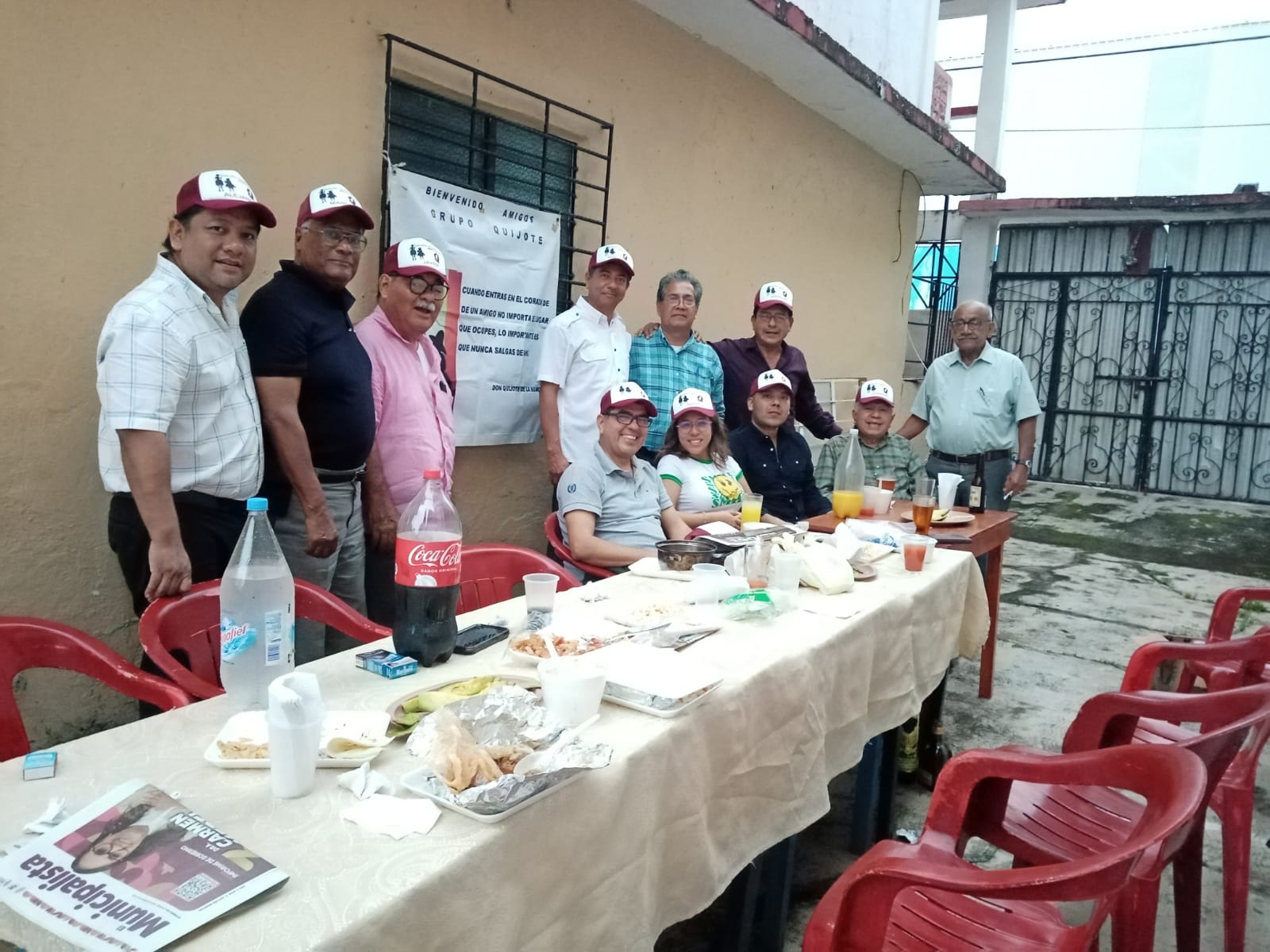 BRINDIS DE NATIVIDAD Y FIN DE AÑO DEL GRUPO QUIJOTE.